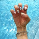 네일을바꾸다 | 노원역 네일아트 잘하는곳 유라시안네일 YOURASIAN NAIL 여름 스톤아트