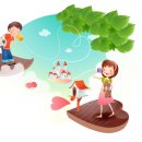 여름동화 이미지