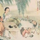 두보 강촌(江村) 七言律詩(칠언율시)의 정형시 이미지