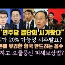 민주당 강공, 결단의 시기왔다. 21%짜리가 20% 가능성 시추발표? 9.19파기하고 피해보상법? 이미지