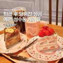 뚝섬역(2) | 성수동 케이크 맛집 터틀힙 성수 뚝섬역 디저트 카페 솔직후기 (레터링케이크 가능)