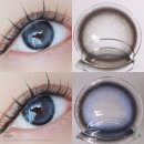 (주)선명 | 아이샤렌즈 LN25 선명하고 깊이있는 무드 카본블랙 &amp; 블루진