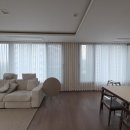 용산-현장-70 | 용산센트럴파크 차르르커튼과 브라운색암막커텐 설치후기