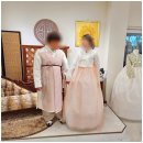 롯데캐슬 모래내시장 | 인천구월동 모래내시장 혼주신랑신부한복 색감좋고 고급스러운 연꽃담 한복