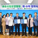 여수시립요양병원, 삼호의료재단과 재위탁 협약 체결