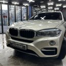 광주 랩핑 BMW X6 무광 블랙 크롬죽이기 시공후기