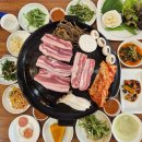 논산 고깃집 삼겹살 맛집 원동 흑돼지 아이와 여행 식당 추천