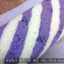 보라빛케이크