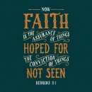 히브리서 11:1-3 설교 / 믿음은 바라는 것들의 실상, 보이지 않는 것들의 증거 / Hebrews[faith is the assur 이미지
