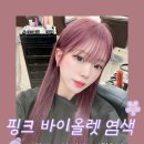 (주)엠베이스 서울사무소 | [강남 논현역 JOOHAIR_제인부원장] 블랙빼기 탈색 애쉬핑크 X 바이올렛 염색 성공후기추천!💕