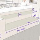 오픈 네일샾 | 강남 오픈예정 네일샾 붙박이쇼파제작 시공 후기