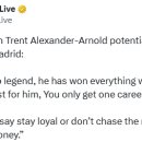 [인터뷰]마이클 오언이 알렉산더-아놀드가 리버풀을 떠나 레알 마드리드로 갈 가능성에 대해 이미지