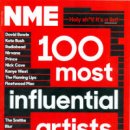 NME: 100 Most Influential Artists (현재 가장 영향력있는 아티스트 순위) 이미지