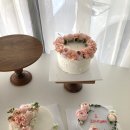 글루텐프리 생화케이크 만들기