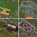 Modular Amusement Park Pack Roller Coasters 이미지