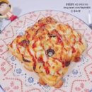 식빵 피자 만들기 간단한 에어프라이어 요리 토스트피자 레시피 이미지