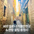 서03-401 | 스페인 바르셀로나 자유여행 코스 가볼만한곳 추천 관람꿀팁 총정리