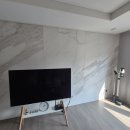 성실 | 강동 프레스티지원 ｜ 플라이토 백라이트 터닝 플랫(크림) 무타공 설치 시공 후기 (성실홈텍)