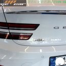 제네시스 G80 트렁크 레터링 제거 광택시공[대구G80레터링제거26년형]3749 이미지