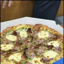 친구와 함께 먹은 향긋한 바질 콰트로치즈 피자! 피자맛집후기 남겨봅니다!