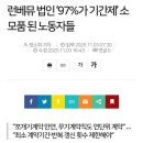 전체 직원 중 비정규직이 97%인 런베뮤 이미지