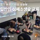 장애인지원센터 디딤돌 | [파주 출강] "이론보다 실전!" 장애인 지원센터 심폐소생술 &amp; 하임리히법 교육 후기