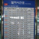 홍성역 기차시간표(안면도 기차시간표) 이미지