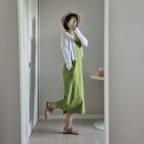 올리브어린이집 | [Review] 마실룩, 등하원룩 추천 간절기 데일리 원피스 뮤제드 MUSED CALI RELAXED DRESS 올리브 그린 후기