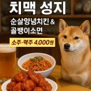 맛그랑치킨 | 대전 서구 도마동 맛그랑치킨🍗 순살양념치킨·골뱅이소면·시바견과 수석 인테리어까지! 가성비까지 완벽
