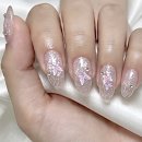 나비네일 | [강남 선릉Nail Log] 손끝에 내려앉은 보랏빛 날갯짓, 라벤더 나비 글리터 네일 후기 🦋✨