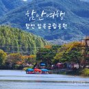 함안 가볼 만한 곳 입곡군립공원 가을 단풍 산책과 출렁다리 무빙 보트