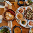 텃밭 청국장 보리밥 이미지