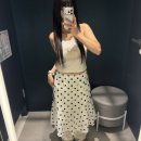 스몰닷 | 아디다스 도트 트랙탑 져지 스커트 26 봄신상 착용 후기 대존예파티