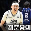 오늘은 챔피언 결정전 2차전이지요. KCC 최준용 이야기입니다. 이미지