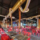 정숯불바베큐 | 캠핑 감성 고깃집 부산 바베큐 원조 맛집 녹슨드럼통 본점