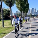 여의도 대한명인세탁 | [자전거 신조선통신사 2일차] 출정식, 차가운 바람 속 여의도에서 양평까지