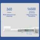 샤오미 미지아 T100 소닉 전동 칫솔, Mi 스마트 방수 칫솔, IPX7 충전식 USB, 치아 미백 이미지