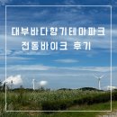 대부도 놀 거리 대부바다향기테마파크 전동 바이크 후기
