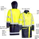 레인코트 RAIN COAT | ☔ Bisley BJ6935HT — 비 오는 현장에서도 안전과 스타일을 모두 지키는 하이비스 레인코트 [갓파츠]