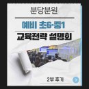 문해교육(중2,과학) | [분당영어학원] 예비 초6·중1 교육전략 설명회(20251025) 2부 후기