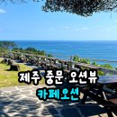 오션뷰 | 제주 중문 카페, 카페오션 압도적인 오션뷰 후기