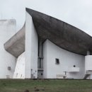 [공간소개] 브리옹 묘원롱샹 성당(노트르담 뒤 오, 롱샹)(Chapelle Notre-Dame du Haut, Ronchamp)┃네...