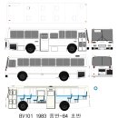 대우 BR101/BV101 시내버스 년식구별 이미지