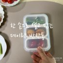 데이락 반찬통 후기, 한 손으로 열고 닫는 편리한 도시락용기 추천