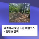 강원특별자치도속초의료원 | 속초에서 보낸 느린 여행 코스 - 영랑호 산책