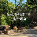 강아지와 고양이 | 동두천 산장카페 휴ㅣ왕방산 등산 후 들른 고양이·강아지 있는 힐링 카페 (주차, 메뉴)