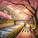 진관리 980 문화마을 입구, 마을회관 앞(양방향) | 계룡 두계천 벚꽃길, 가족 나들이 코스로 딱!(봄바람 따라 흐드러진 꽃길에서 만나는 힐링 타임)