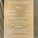 스카이PC | 인천공항 라운지추천 터미널T1 스카이허브라운지 서편 이용 솔직후기