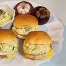 계란 감자샐러드 만들기 감자사라다 만들기 으깬 감자샐러드 모닝빵 샌드위치 이미지