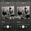 [230105 / 오후 시 / gemmy / 스포티파이][gemmy] 문빈&산하 [Madness] 스트리밍 인증 이미지